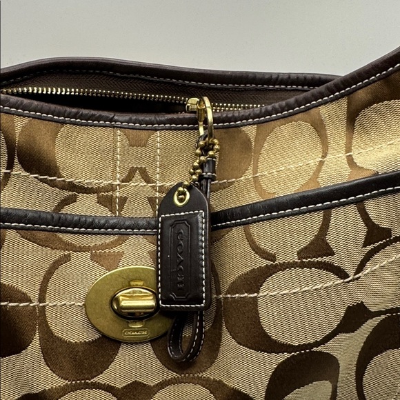 Vintage Coach Signature Ergo Turlock Hobo brown Bag - Picture 3 of 10